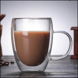 Double Wall Insulated Coffee Mug Set of 2